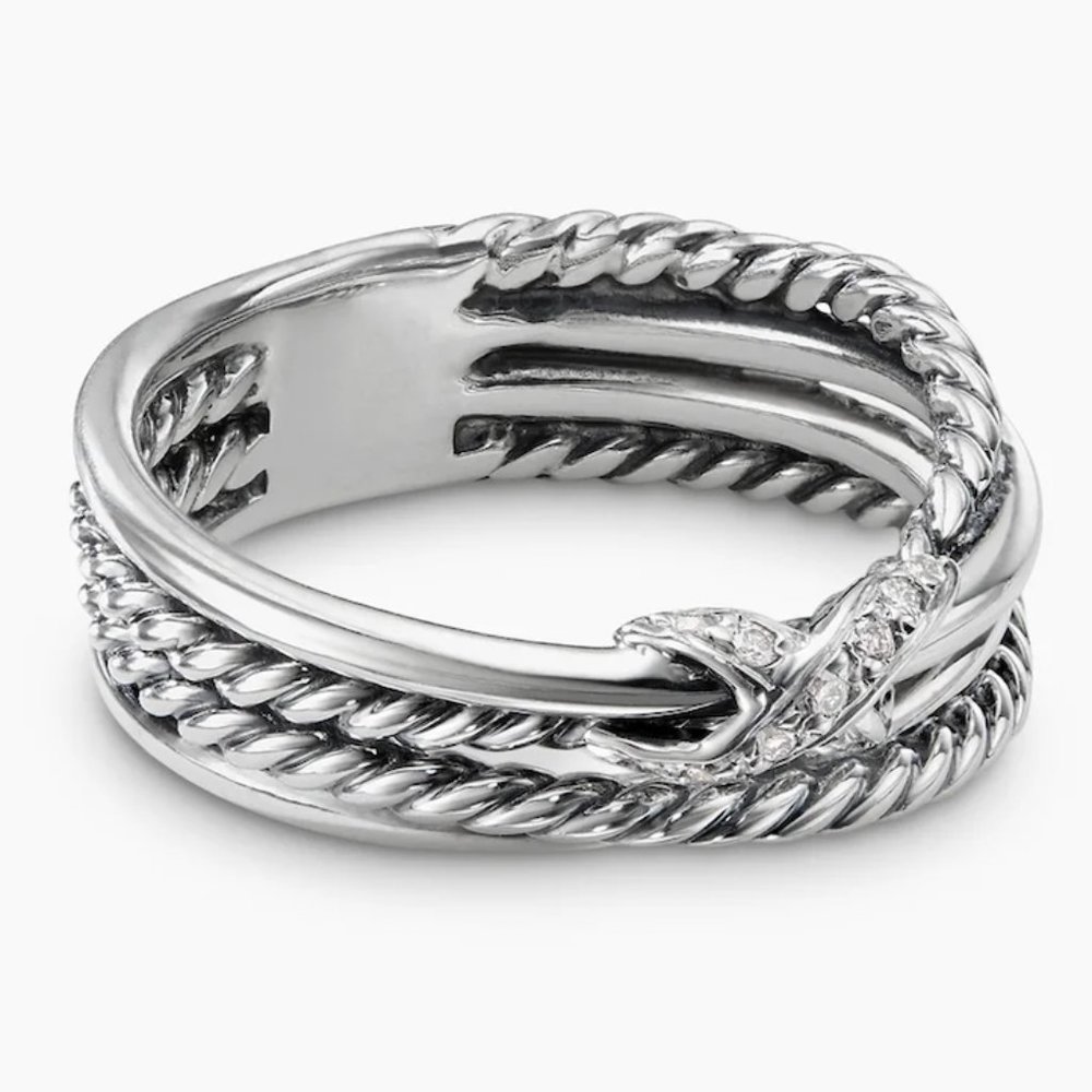 David Yurman X Crossover Band Ring